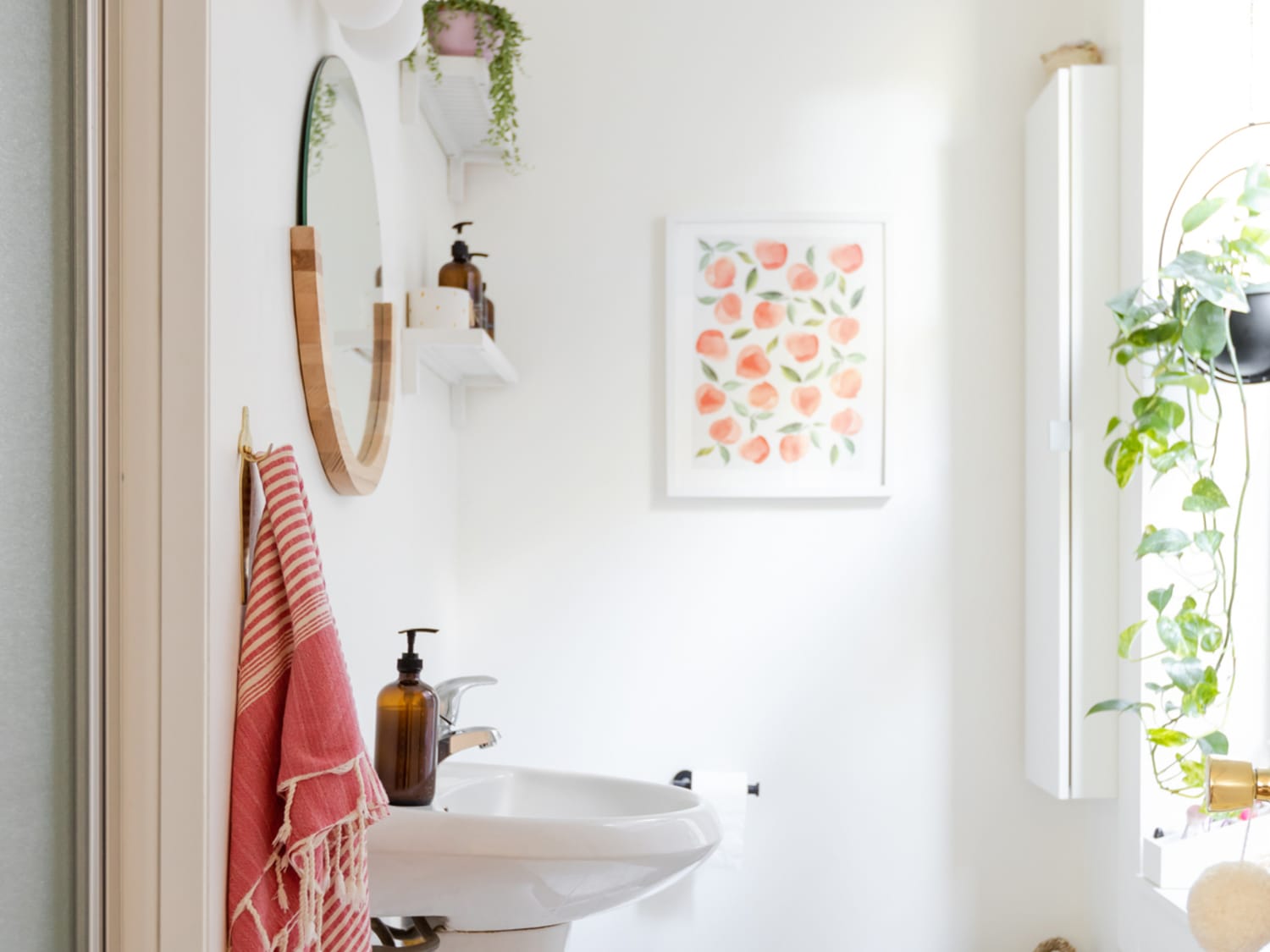 How I Use This 7 IKEA Spice Rack to Organize My Bathroom Apartment Therapy